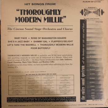 LP The Cinema Sound Stage Orchestra: Hits From "Thoroughly Modern Millie"