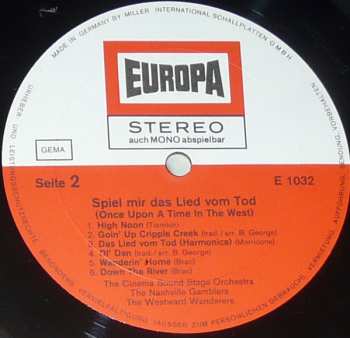 LP The Cinema Sound Stage Orchestra: Spiel Mir Das Lied Vom Tod