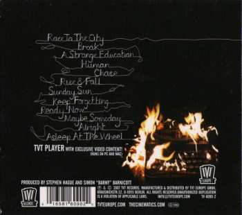 CD The Cinematics: A Strange Education