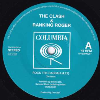 SP The Clash: Rock The Casbah / Red Angel Dragnet LTD