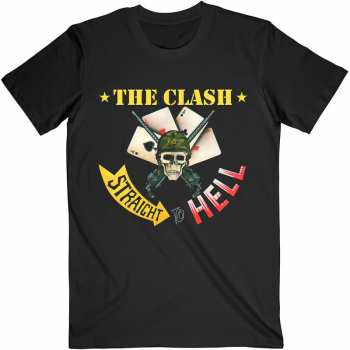 Merch The Clash: Camiseta Straight To Hell Single 