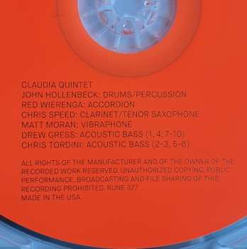CD The Claudia Quintet: September