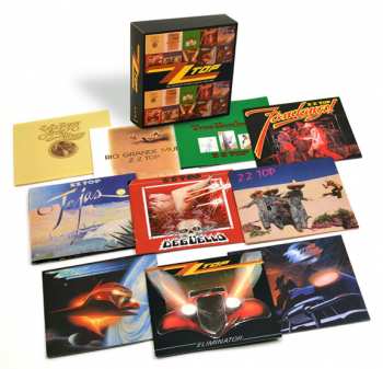 10CD/Caja ZZ Top: The Complete Studio Albums 1970-1990