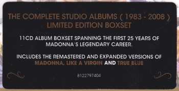 11CD/Caja Madonna: The Complete Studio Albums (1983 - 2008) LTD