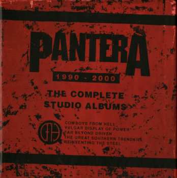 5CD/Caja Pantera: The Complete Studio Albums 1990-2000