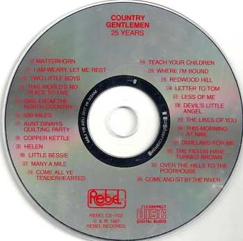 CD The Country Gentlemen: 25 Years