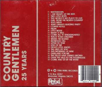 CD The Country Gentlemen: 25 Years