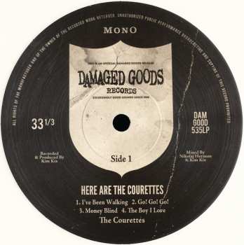 LP The Courettes: Here Are The Courettes LTD | CLR