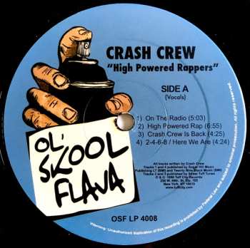 LP The Crash Crew: High Powered Rappers