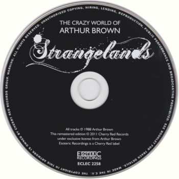 CD The Crazy World Of Arthur Brown: Strangelands