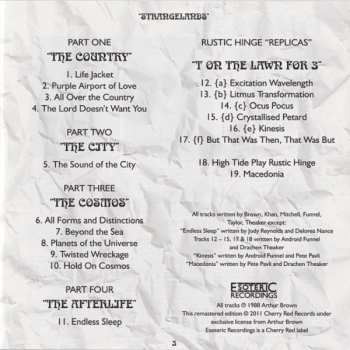 CD The Crazy World Of Arthur Brown: Strangelands