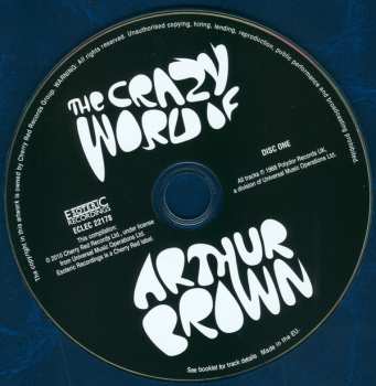2CD The Crazy World Of Arthur Brown: The Crazy World Of Arthur Brown DLX