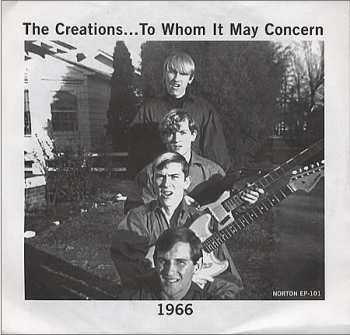 Album The Creations: To Whom It May Concern