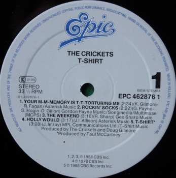 LP The Crickets: T-Shirt