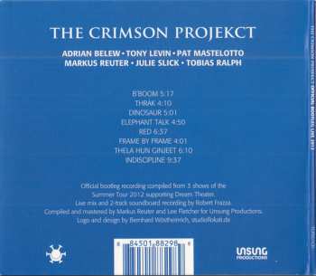 CD The Crimson Projekct: Official Bootleg Live 2012