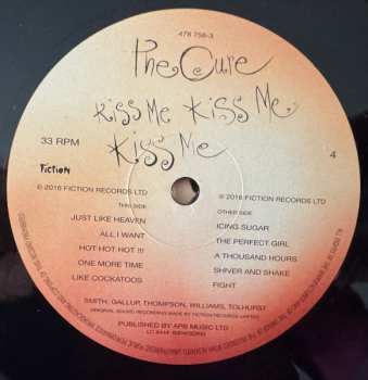 2LP The Cure: Kiss Me Kiss Me Kiss Me