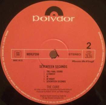 LP The Cure: Seventeen Seconds