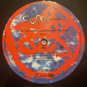 2LP The Cure: Wish
