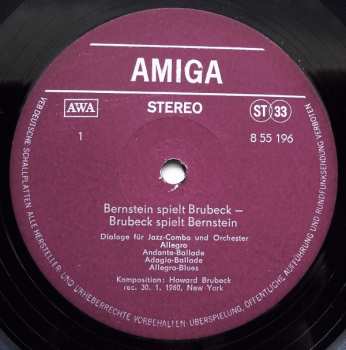 LP The Dave Brubeck Quartet: Bernstein Spielt Brubeck / Brubeck Spielt Bernstein