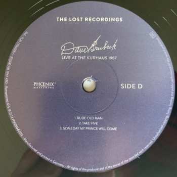 2LP The Dave Brubeck Quartet: Live At The Kurhaus 1967