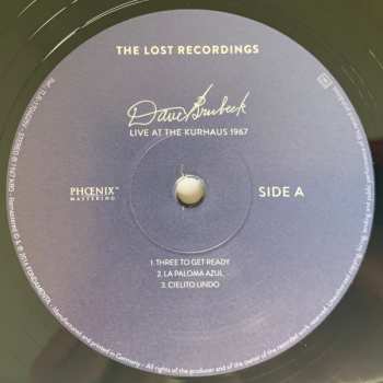 2LP The Dave Brubeck Quartet: Live At The Kurhaus 1967