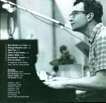 CD The Dave Brubeck Quartet: Time Out