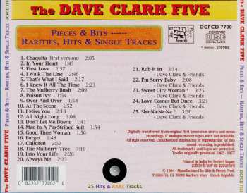 CD The Dave Clark Five: Pieces & Bits -- Rarities, Hits & Single Tracks