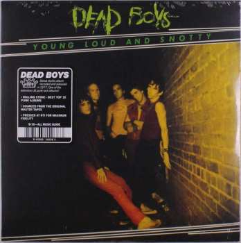 LP The Dead Boys: Young Loud And Snotty