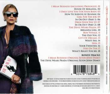 CD Elton John: The Devil Wears Prada A New Musical (Original West End Cast Recording)