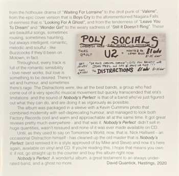 2CD The Distractions: Nobody's Perfect