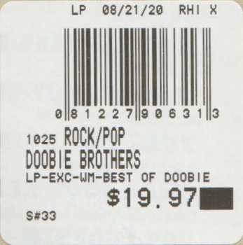 LP The Doobie Brothers: Best Of The Doobies CLR | LTD