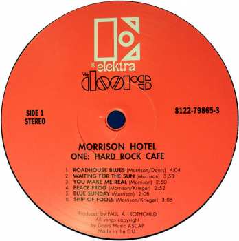 LP The Doors: Morrison Hotel