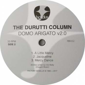 LP/SP The Durutti Column: Domo Arigato v2.0 (Live In Japan)