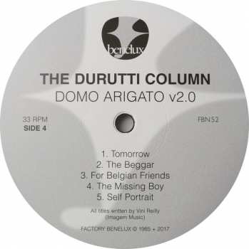 LP/SP The Durutti Column: Domo Arigato v2.0 (Live In Japan)