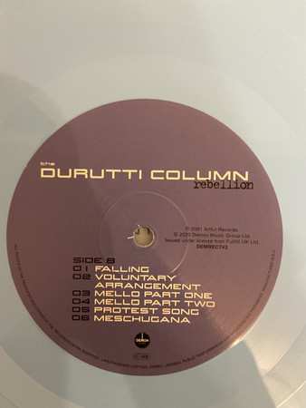 LP The Durutti Column: Rebellion CLR