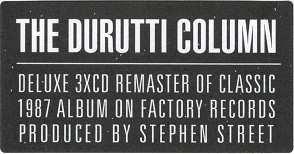 3CD/Caja The Durutti Column: The Guitar And Other Machines Deluxe DLX