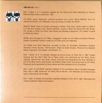3CD/Caja The Durutti Column: The Guitar And Other Machines Deluxe DLX