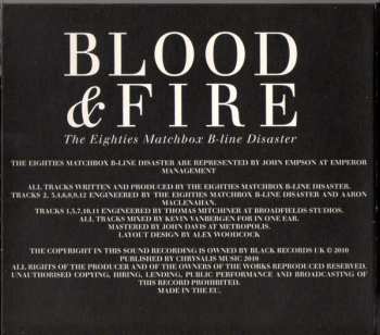 CD The Eighties Matchbox B-Line Disaster: Blood  & Fire DIGI