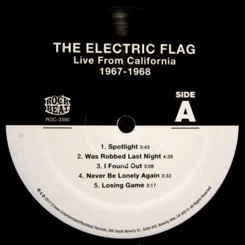 2LP The Electric Flag: Live From California 1967-1968