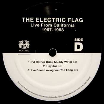 2LP The Electric Flag: Live From California 1967-1968