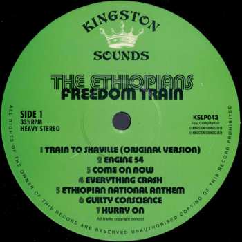 LP The Ethiopians: Freedom Train