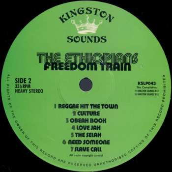 LP The Ethiopians: Freedom Train