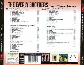 2CD Everly Brothers: Four Classic Albums