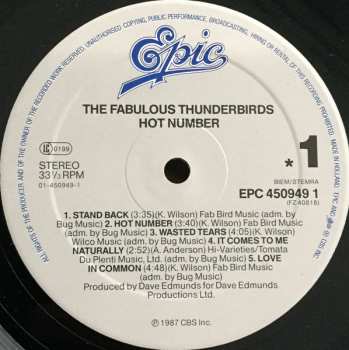 LP The Fabulous Thunderbirds: Hot Number