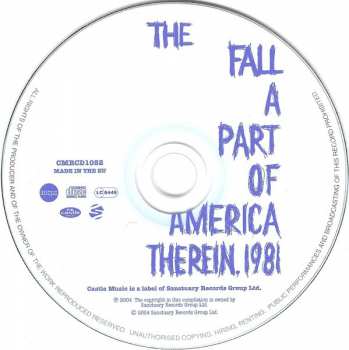 CD The Fall: A Part Of America Therein, 1981