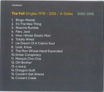 7CD/Caja The Fall: Singles 1978 - 2016 DLX
