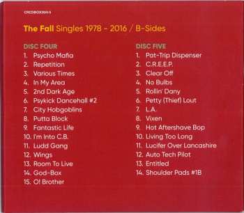 7CD/Caja The Fall: Singles 1978 - 2016 DLX