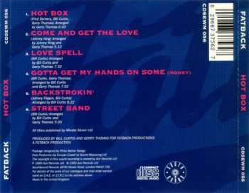 CD The Fatback Band: Hot Box
