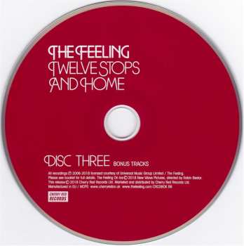 3CD/DVD/Caja The Feeling: Twelve Stops And Home DLX