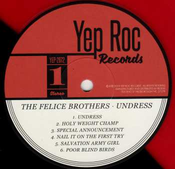 LP The Felice Brothers: Undress LTD